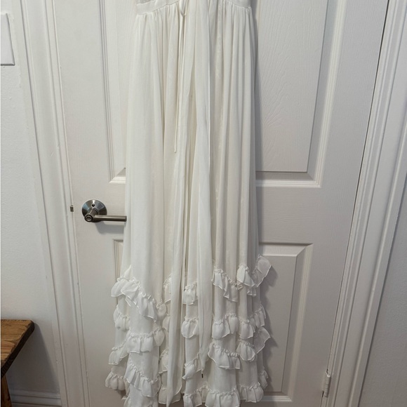 V. Chapman Carnen Corset Ruffled Dress - Picture 3 of 11